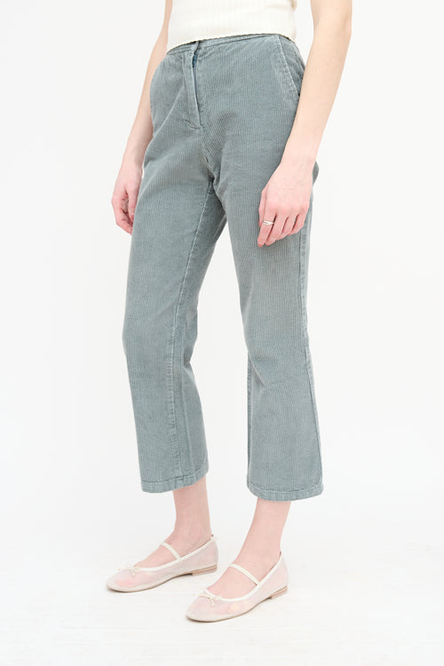 See By Chloè Pleated Corduroy Trousers