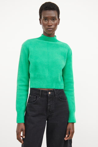 Simon Miller Green Fuzzy Sweater