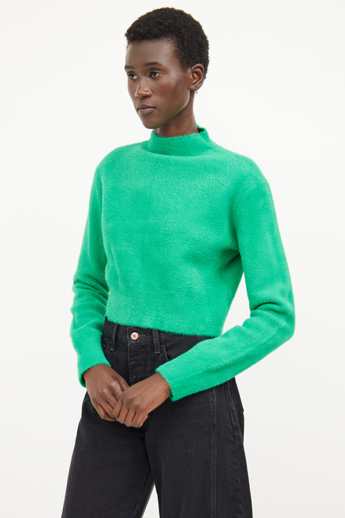 Simon Miller Green Fuzzy Sweater