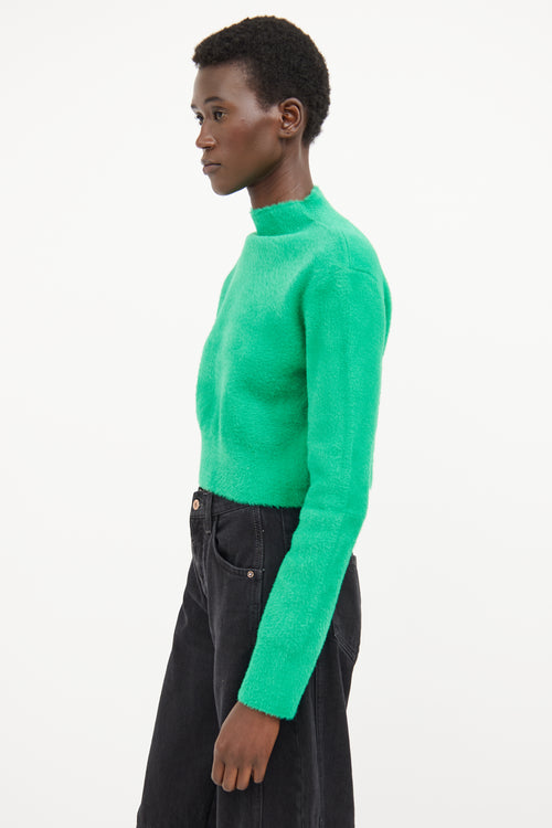 Simon Miller Green Fuzzy Sweater