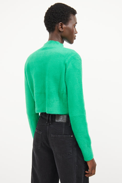 Simon Miller Green Fuzzy Sweater