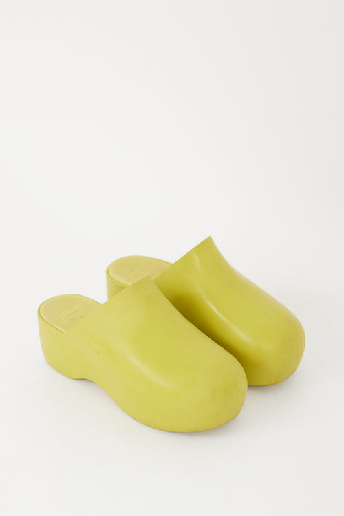 Simon Miller X Melissa Green Rubber Bubble Clog Mule