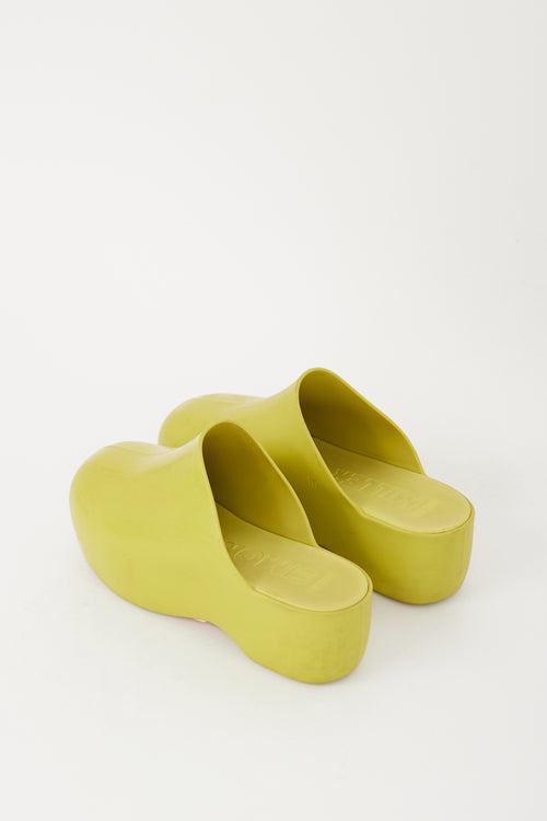 Simon Miller X Melissa Green Rubber Bubble Clog Mule