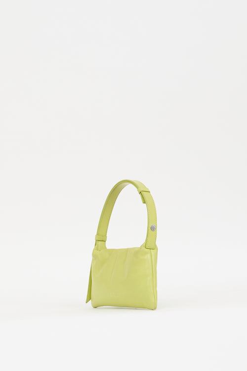 Simon Miller Green Mini Puffin Shoulder Bag