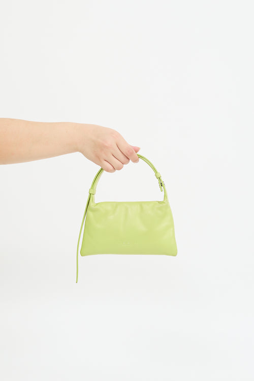 Simon Miller Green Mini Puffin Shoulder Bag