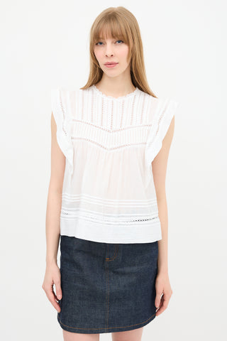 Skall Studio Mirabelle Eyelet Blouse