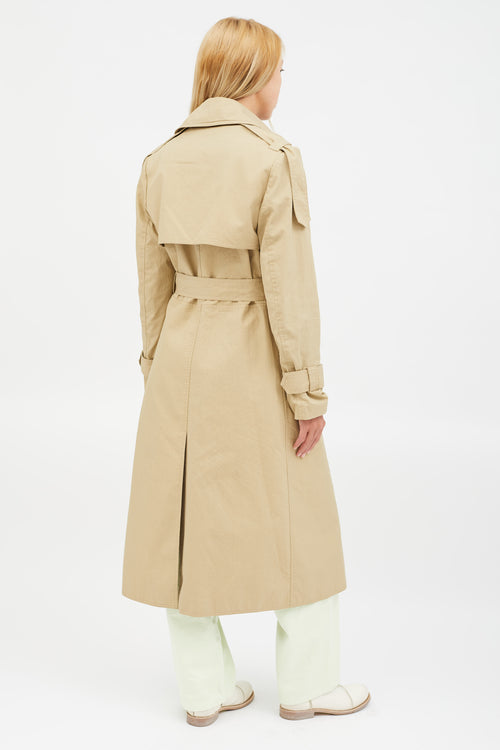 Smythe Beige Belted Trench Coat