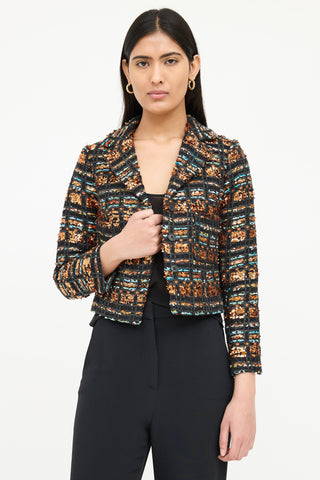 Smythe Tinsel Tweed Blazer