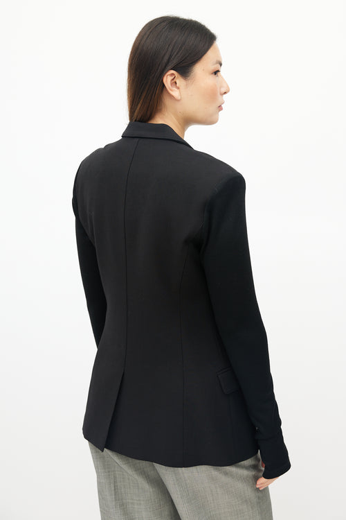 Smythe Black Double Breasted Blazer