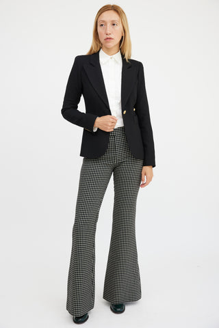 Smythe Black Wool Blazer