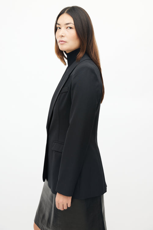 Smythe Black Wool Blazer