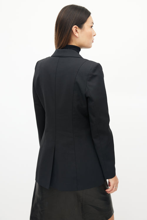 Smythe Black Wool Blazer