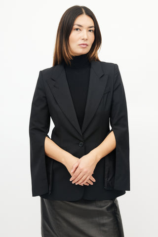 Smythe Black Wool Blazer