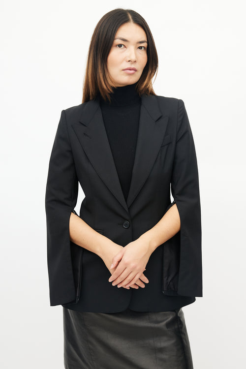 Smythe Black Wool Blazer