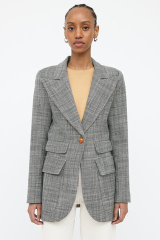 Smythe Woven Birkin Blazer