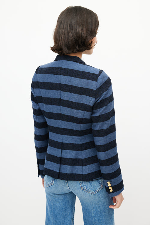 Smythe Blue 
Navy Striped Blazer