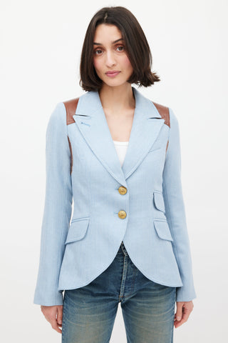 Smythe Rifle Patch Equestrian Blazer