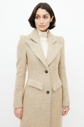 Smythe Brown Wool Coat