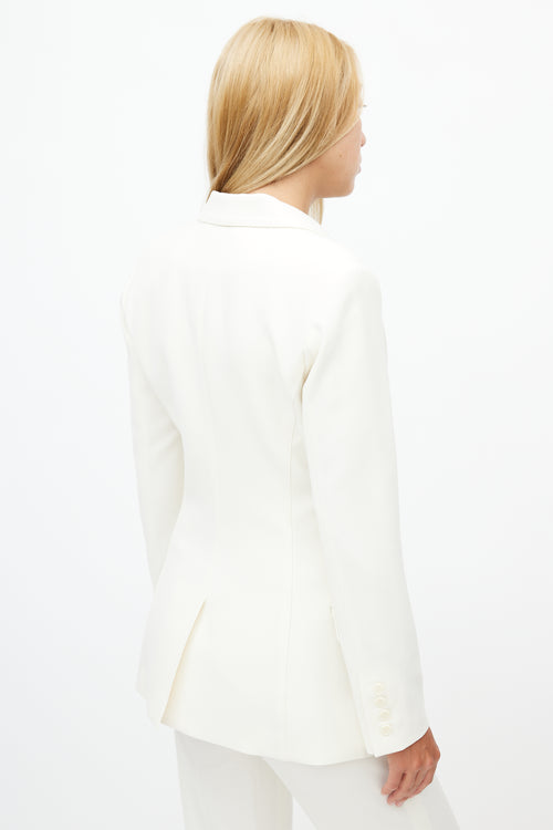 Smythe Cream Two Piece Suit