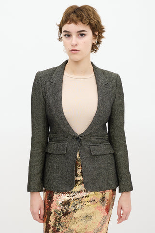 Smythe Peaked Lapel Blazer