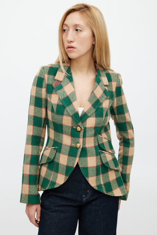 Smythe Gingham Hunting Blazer