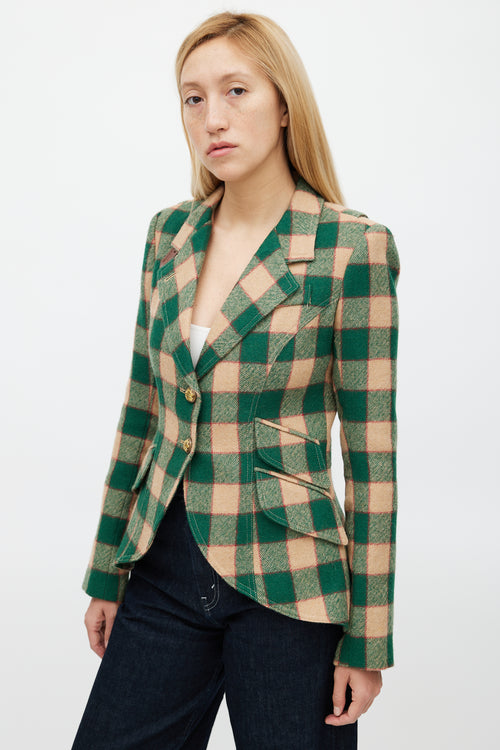 Smythe Gingham Hunting Blazer