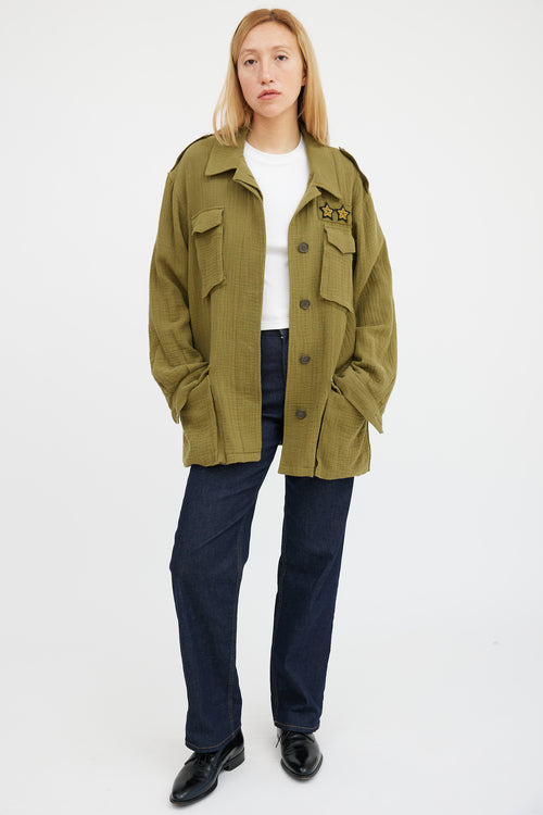 Smythe Green Cotton Jacket