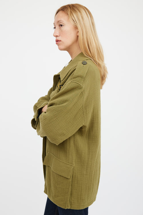 Smythe Green Cotton Jacket