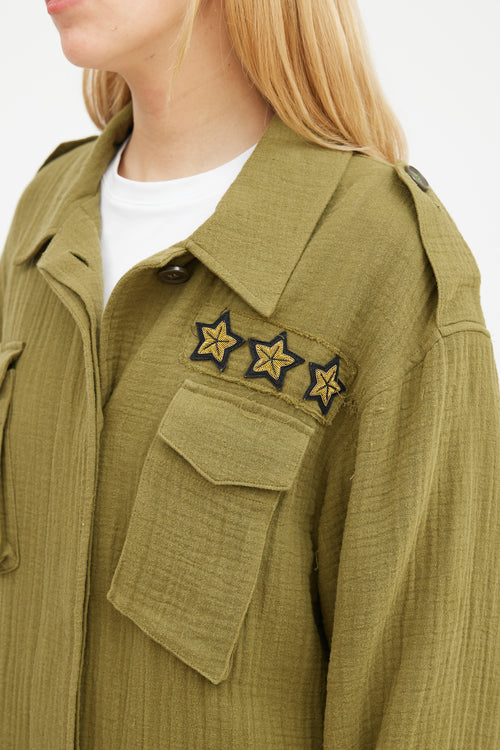 Smythe Green Cotton Jacket