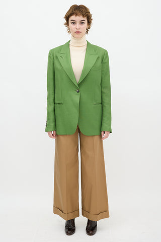 Smythe Green Linen 90
s Blazer