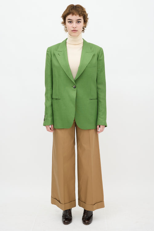 Smythe Green Linen 90
s Blazer