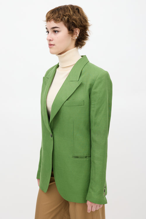 Smythe Green Linen 90
s Blazer