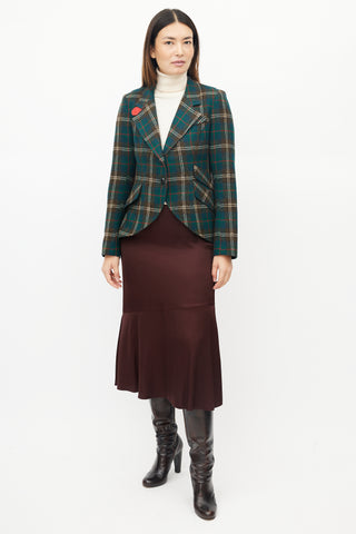 Smythe Tartan Hunting Blazer