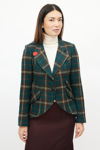 Smythe Tartan Hunting Blazer