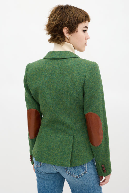 Smythe Green Wool Kelly Blazer