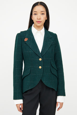 Smythe Check Hunting Blazer