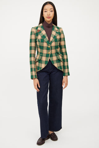 Smythe Check Hunting Blazer