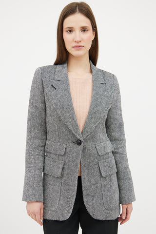 Smythe Woven Birkin Blazer