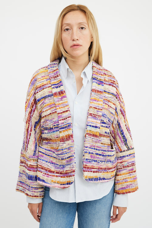 Smythe Multicolour Cotton Mini Baja Jacket