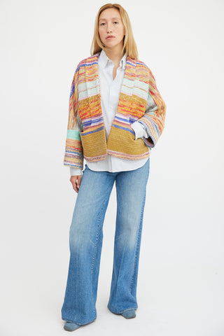 Smythe Multicolour Cotton Mini Baja Jacket