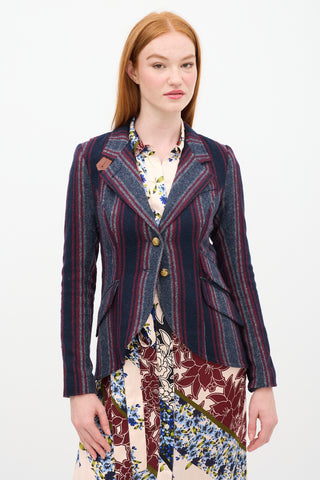 Smythe Stripe Hunting Blazer