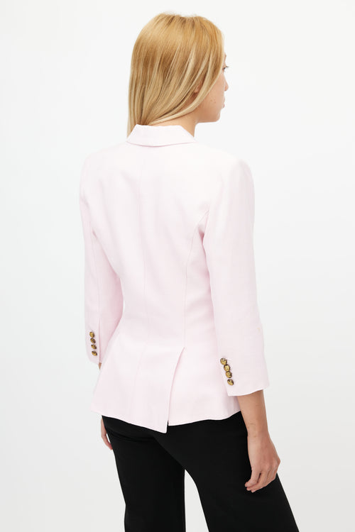 Smythe Pink 
Black Blazer