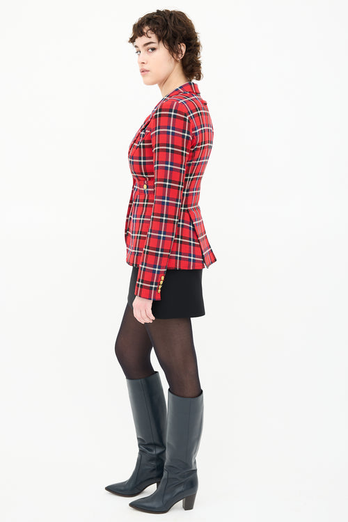 Smythe Plaid Blazer