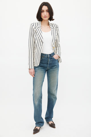 Smythe Stripe Duchess Blazer