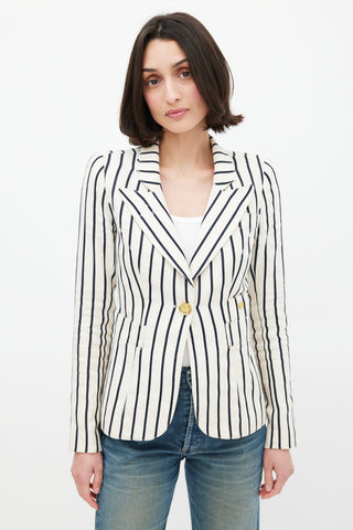 Smythe Stripe Duchess Blazer