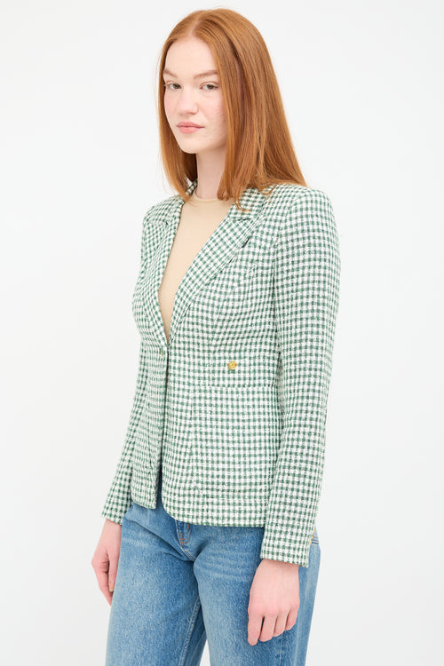 Smythe Gingham Duchess Blazer