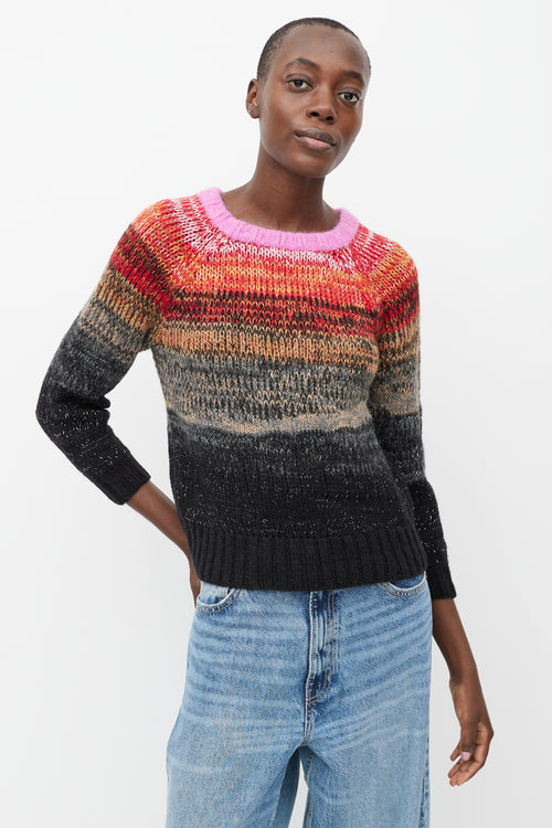 Smythe X Augden Multicolour Metallic Knit Sweater