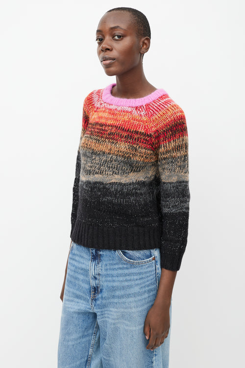 Smythe X Augden Multicolour Metallic Knit Sweater