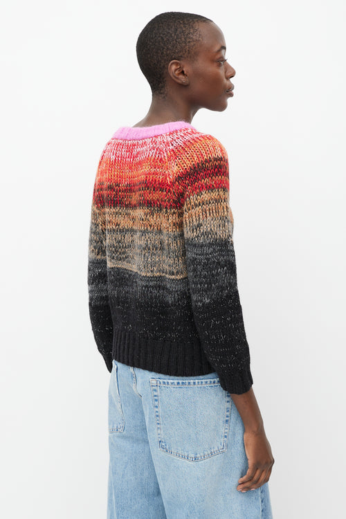 Smythe X Augden Multicolour Metallic Knit Sweater