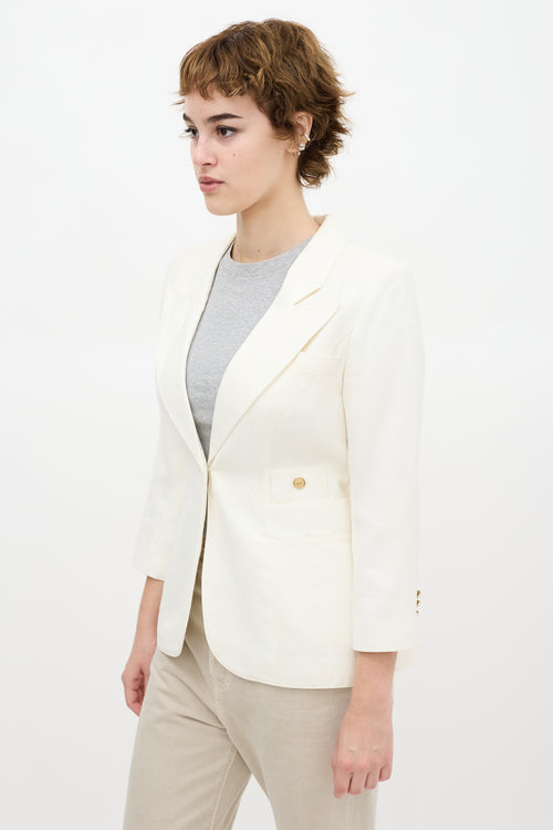 Smythe X TNT White Duchess Blazer